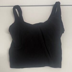 lululemon athletica Black Tank Top